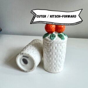 Vintage Japanese 1960s Salt & Pepper Mid-Century Shakers